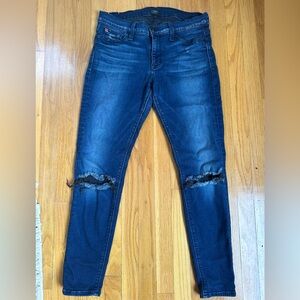 Hudson Krista Super Skinny Crop Jeans. Dark Cody
Sz 29 Made in USA!